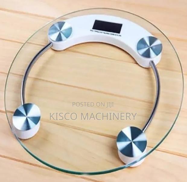 Digital Personal Bathroom Scale/Round Shape - 180kg Personal Scale