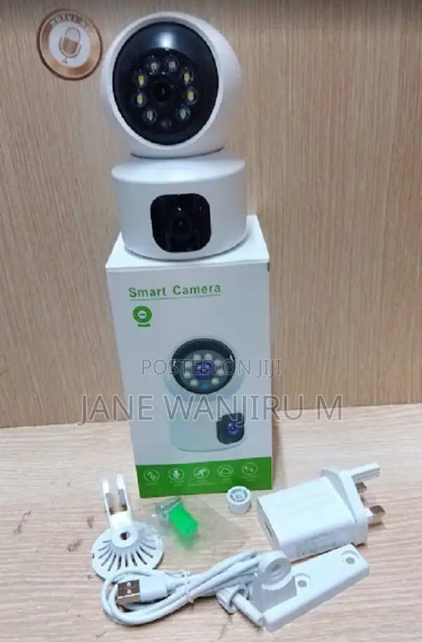 Indoor Dual Lens Baby Camera
