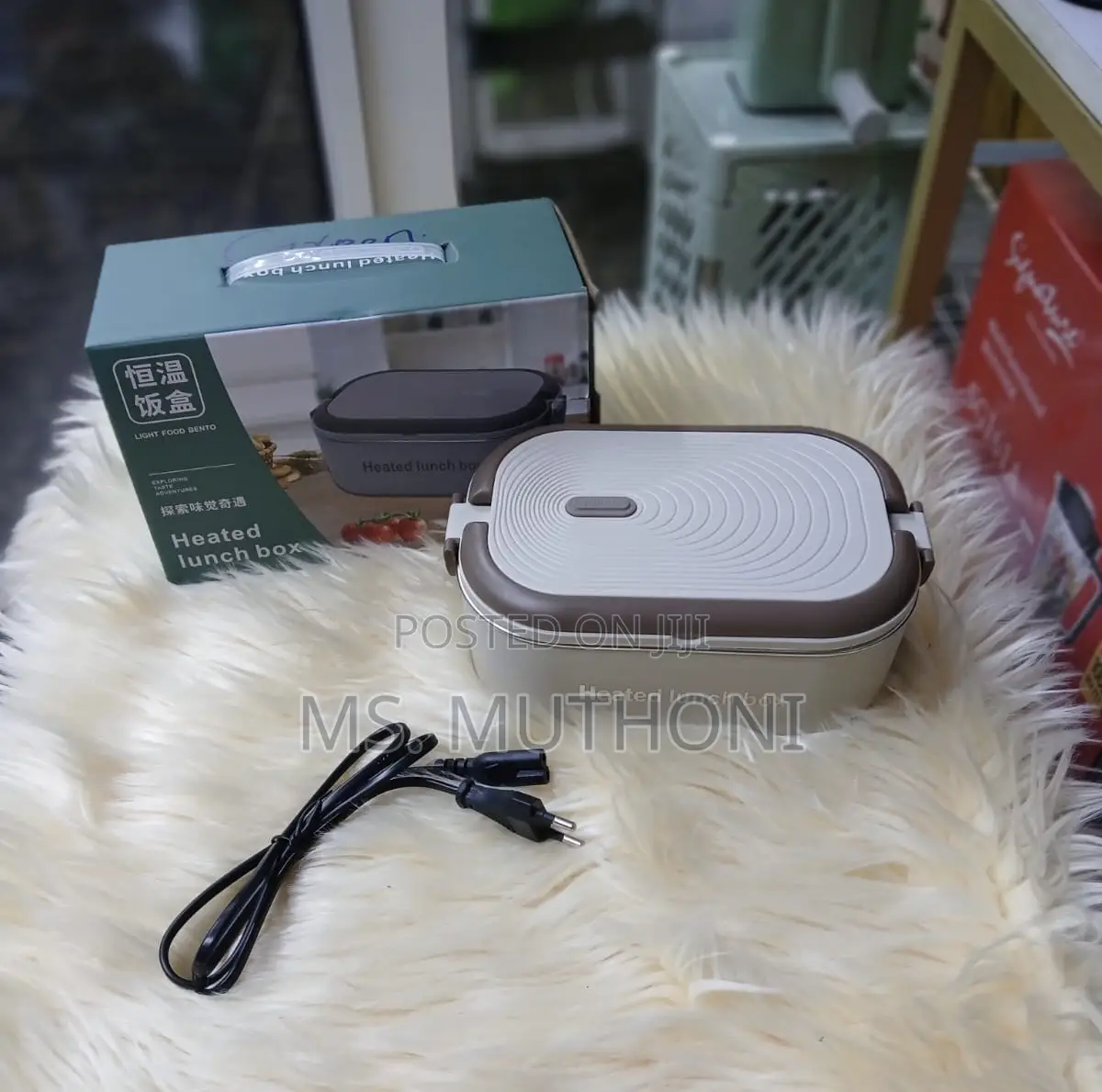 Insulated Stainless Steel Electric Portable Lunch Box