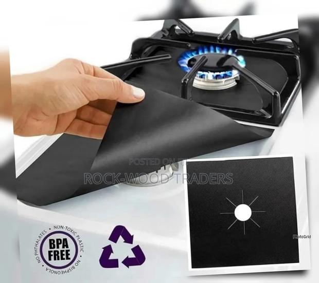 Washable , Reusable Gas Cooker Protector 4pcs