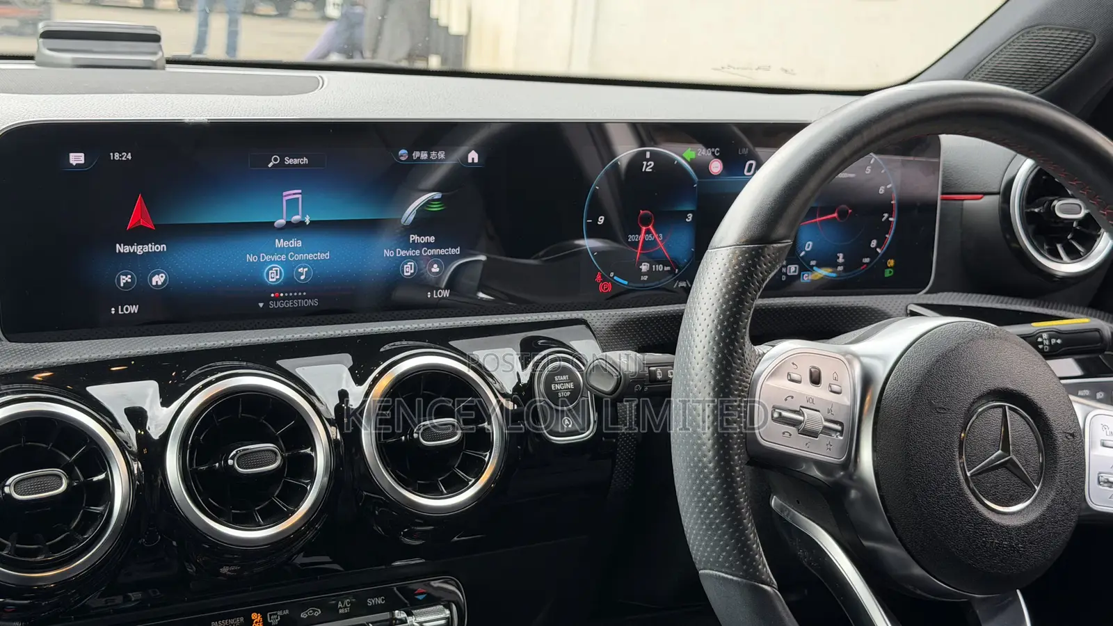 Mercedes-Benz A-Class 2020 White