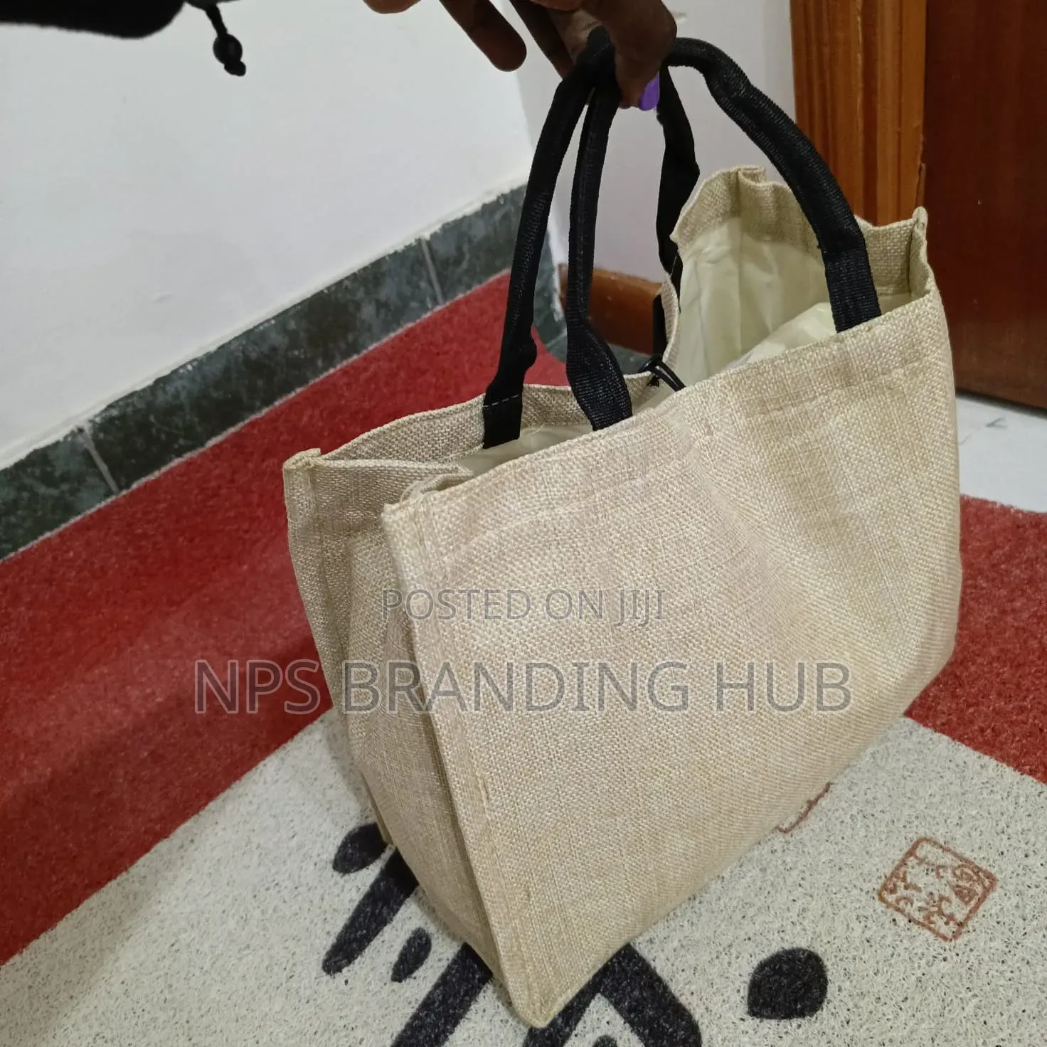 Geometric Print Pattern Tote Bag Size: 34cm*17cm*28cm R.T