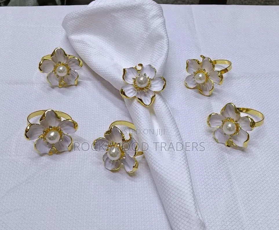 Napkin Ring Holder 6pcs