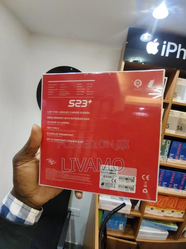 New Itel S23 Plus 256 GB Gray - thumbnail 5
