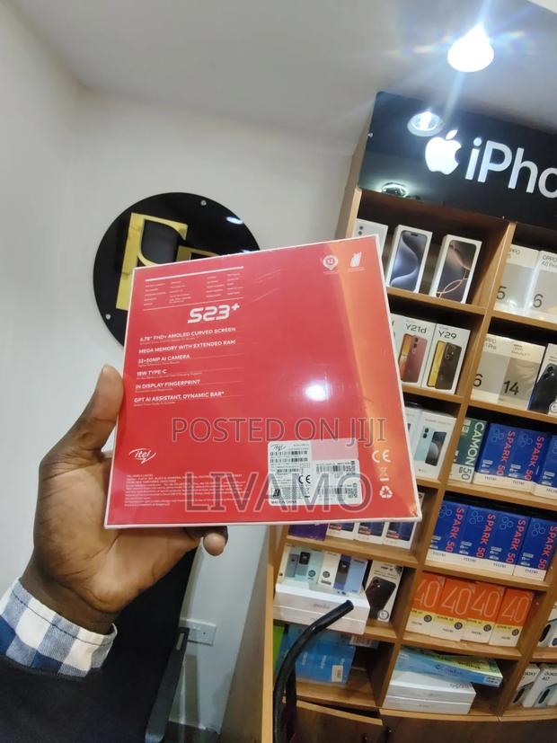 New Itel S23 Plus 256 GB Gray - thumbnail 6