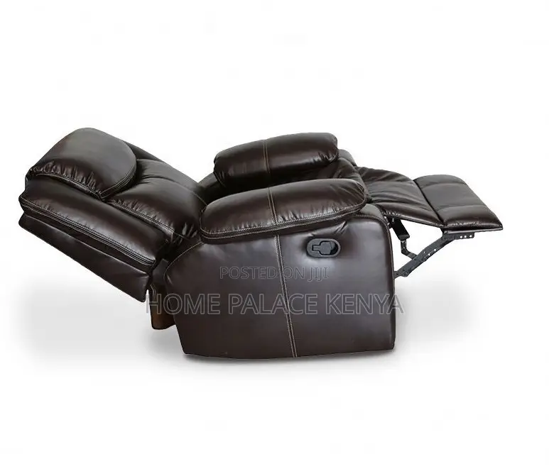 Recliner Sofa: Single Person Leather Reclining Chair