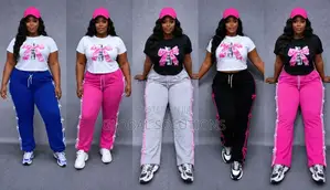 Trendy 3-Piece Cotton Jogger Sets