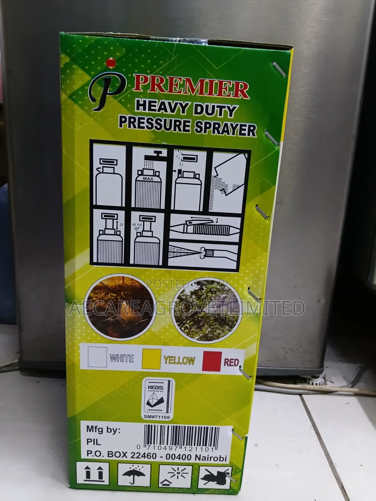 Premier Heavy Duty Pressure Sprayer 5litres
