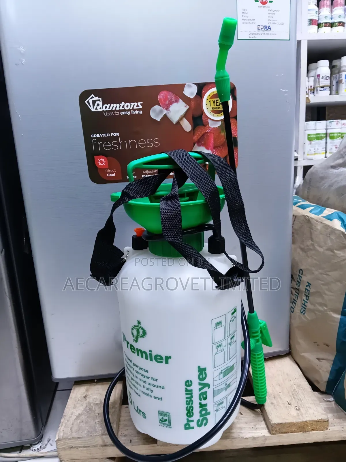 Premier Heavy Duty Pressure Sprayer 5litres