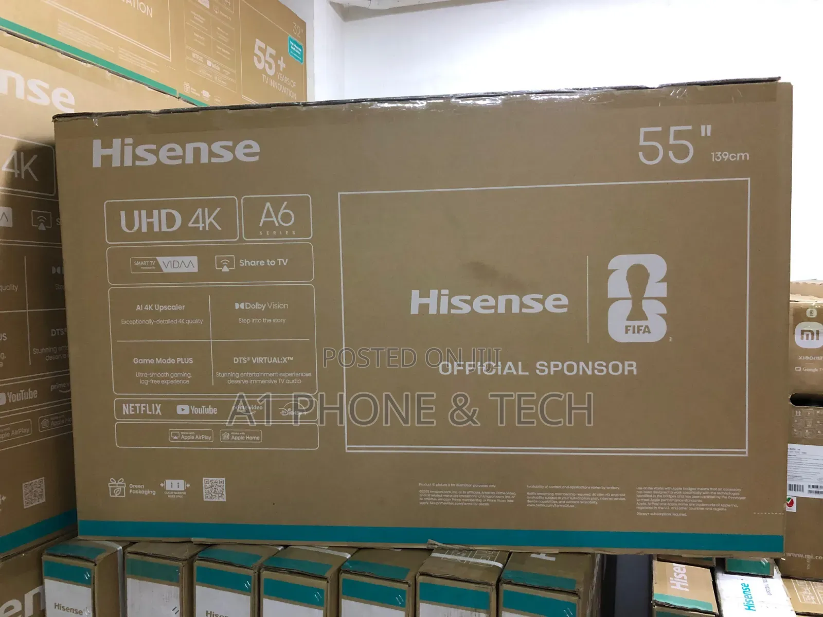 Hisense 55" A6 Uhd Tv