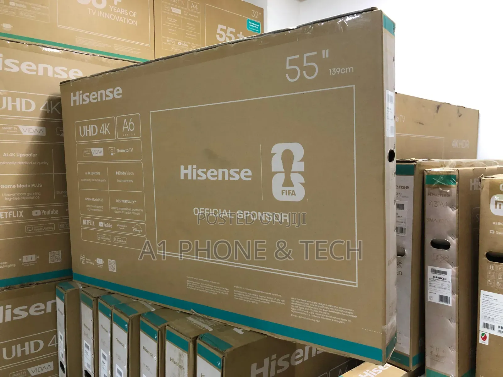 Hisense 55" A6 Uhd Tv