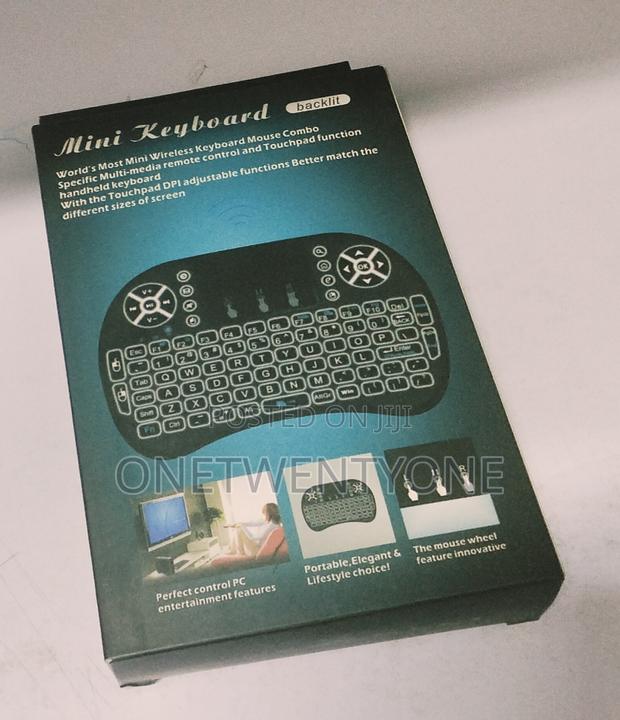 Mini Wireless Keyboard With Inbuilt Touch Pad - thumbnail 2