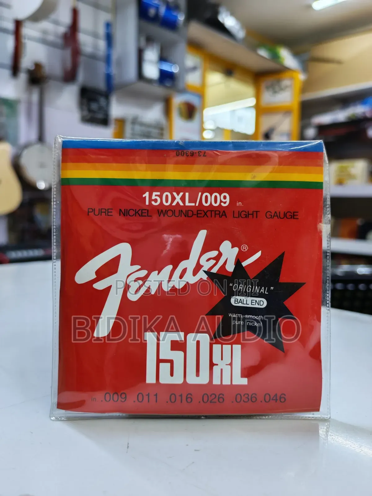 Quality Fender 150xl Pure Nickel Electric Guitar Strings