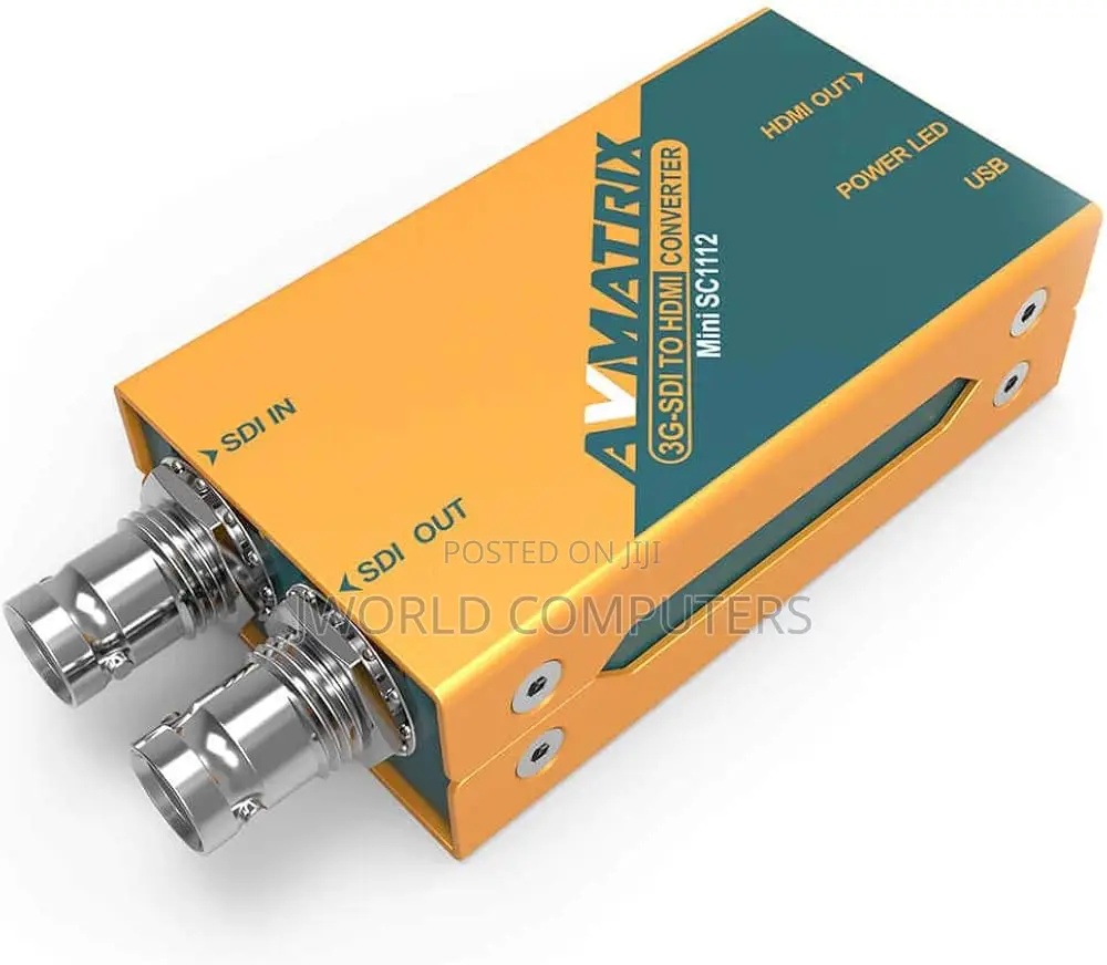 Av Matrix Mini Sc 1112 3g Sdi-Hdmi Convertor