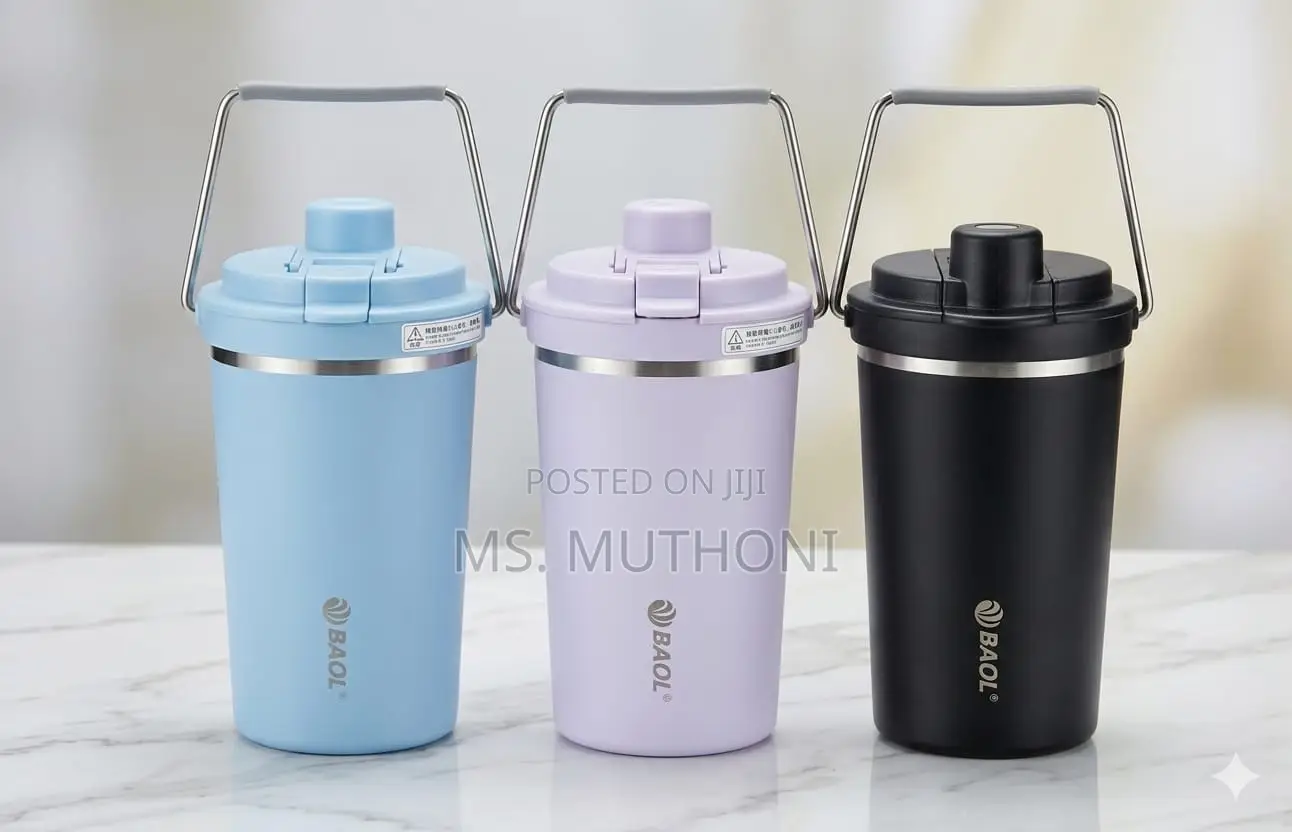 Baol Stainless Steel Tumblers With a Handle for Convenient Carrying.