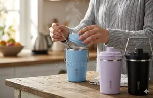 Baol Stainless Steel Tumblers With a Handle for Convenient Carrying.