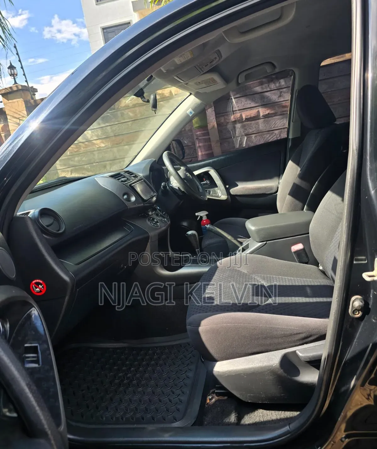 Toyota Vanguard 2012 Black