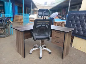 Exclusive 1.2m*1.2m Modern Lshaped Office Desk+Headrest Chair Offers