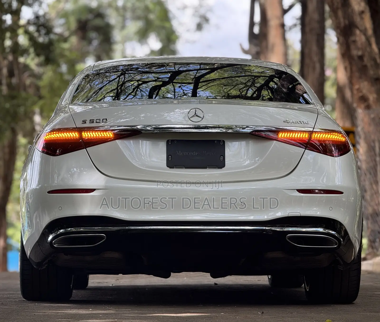 Mercedes-Benz S-Class S 500 4MATIC 2021 White
