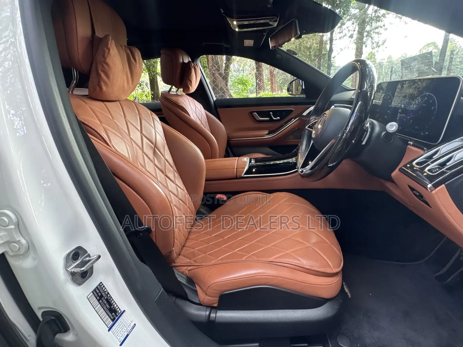 Mercedes-Benz S-Class S 500 4MATIC 2021 White