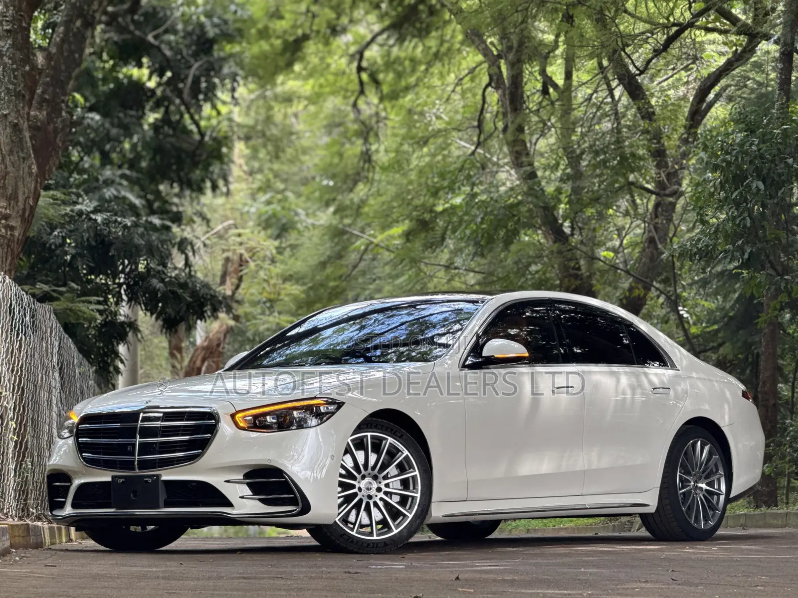 Mercedes-Benz S-Class S 500 4MATIC 2021 White