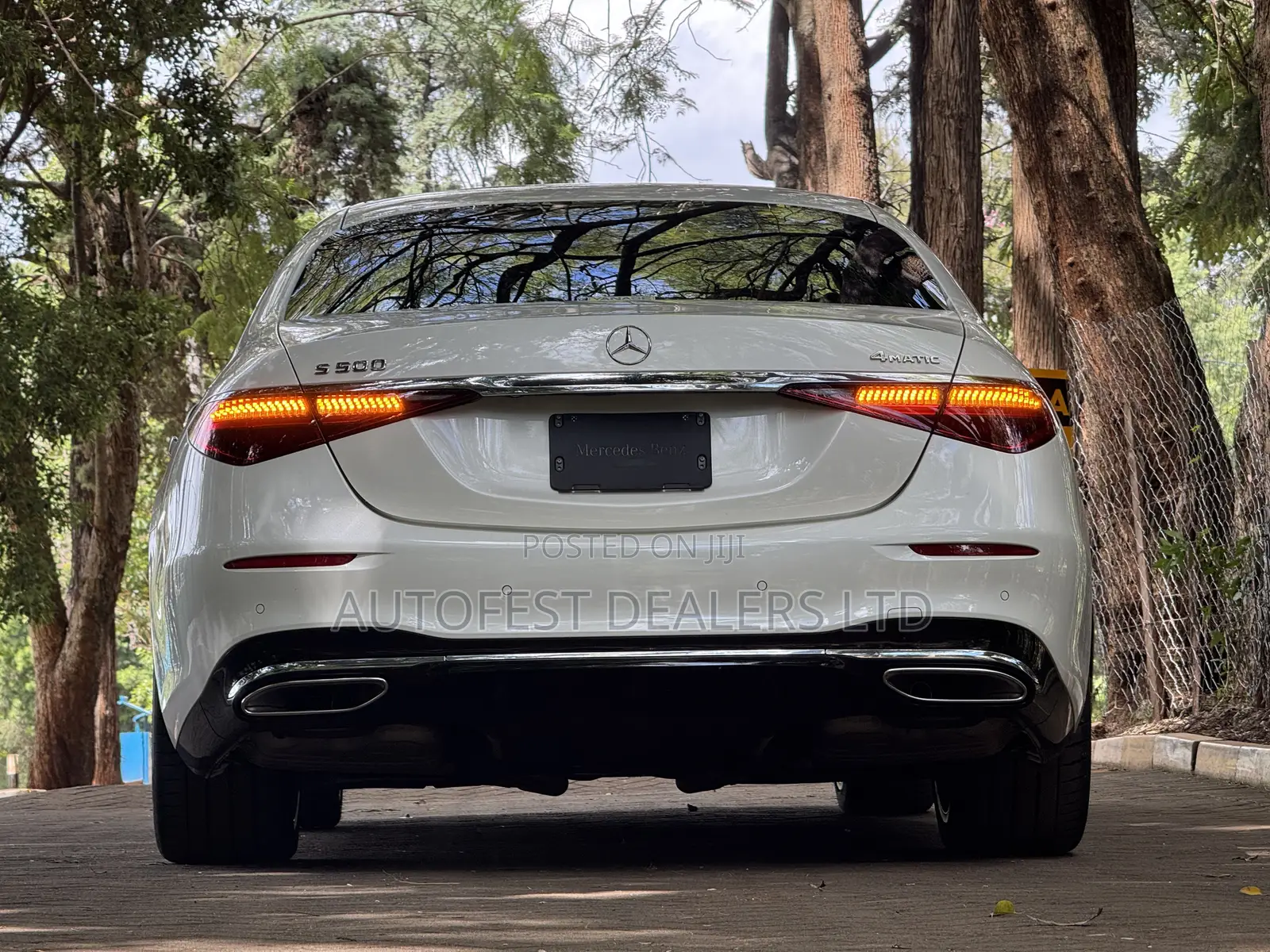 Mercedes-Benz S-Class S 500 4MATIC 2021 White