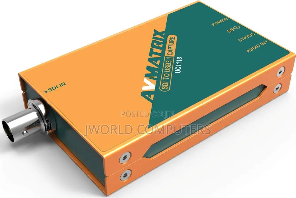 Av Matrix Uc 1118 Sdi-Usb 3.1 Type C Capture Card