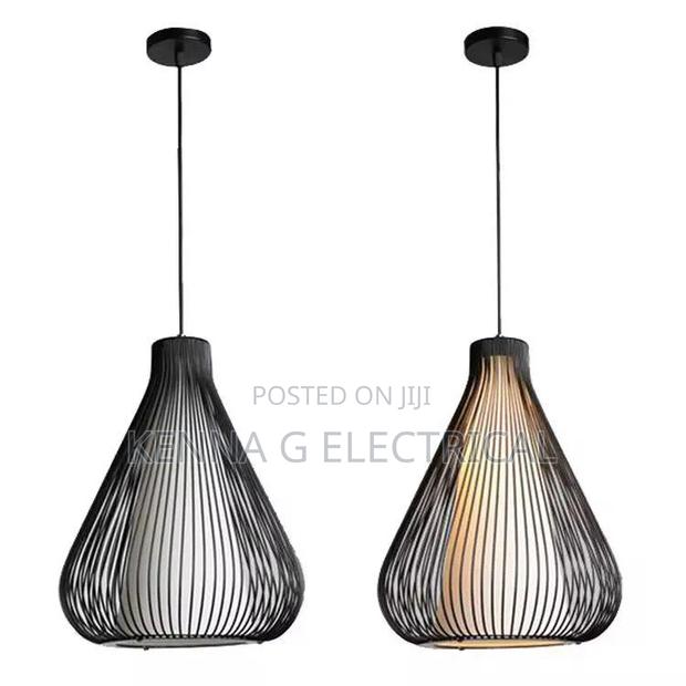 Wire Teardrop Pendant Light