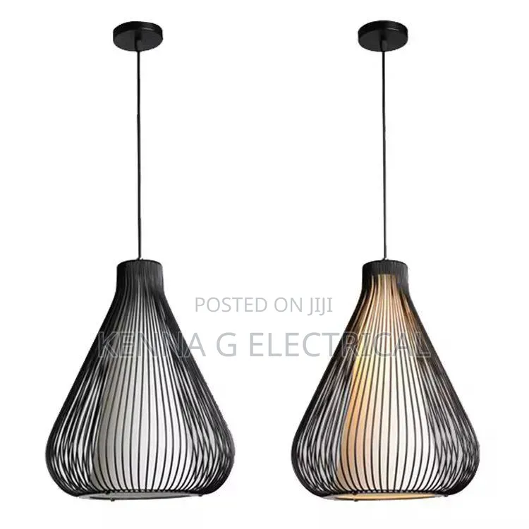 Wire Teardrop Pendant Light