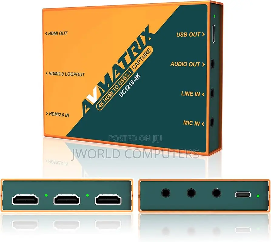 Avmatric Uc 2218 Dual Hdmi/ Hdmi - Usb 3 Video Capture Card