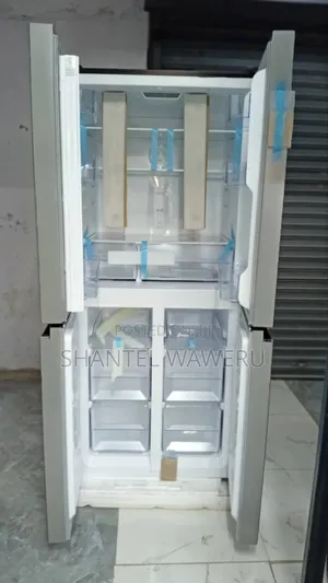 4 Doors Larger Bottom Freezer and Fridge