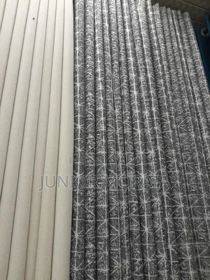Grey Curtains and White Sheers