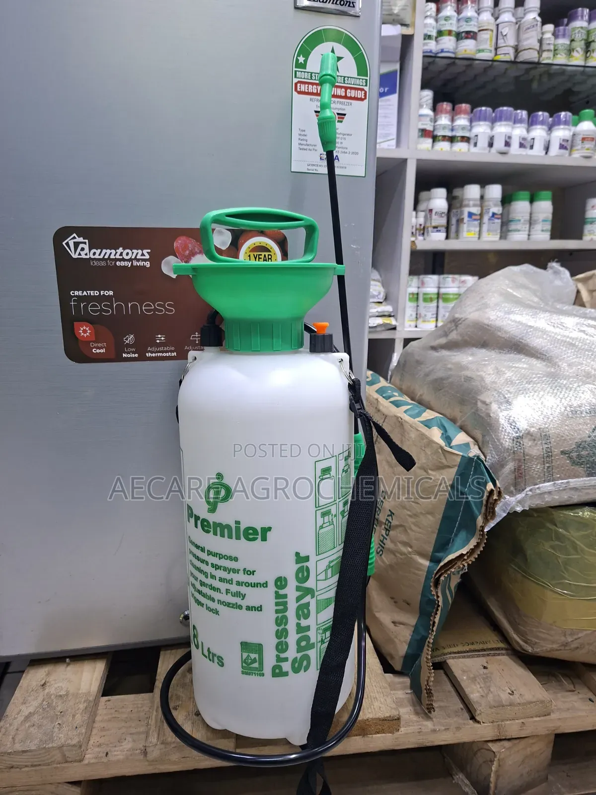 Premier Heavy Duty Pressure Sprayer 8 Litres