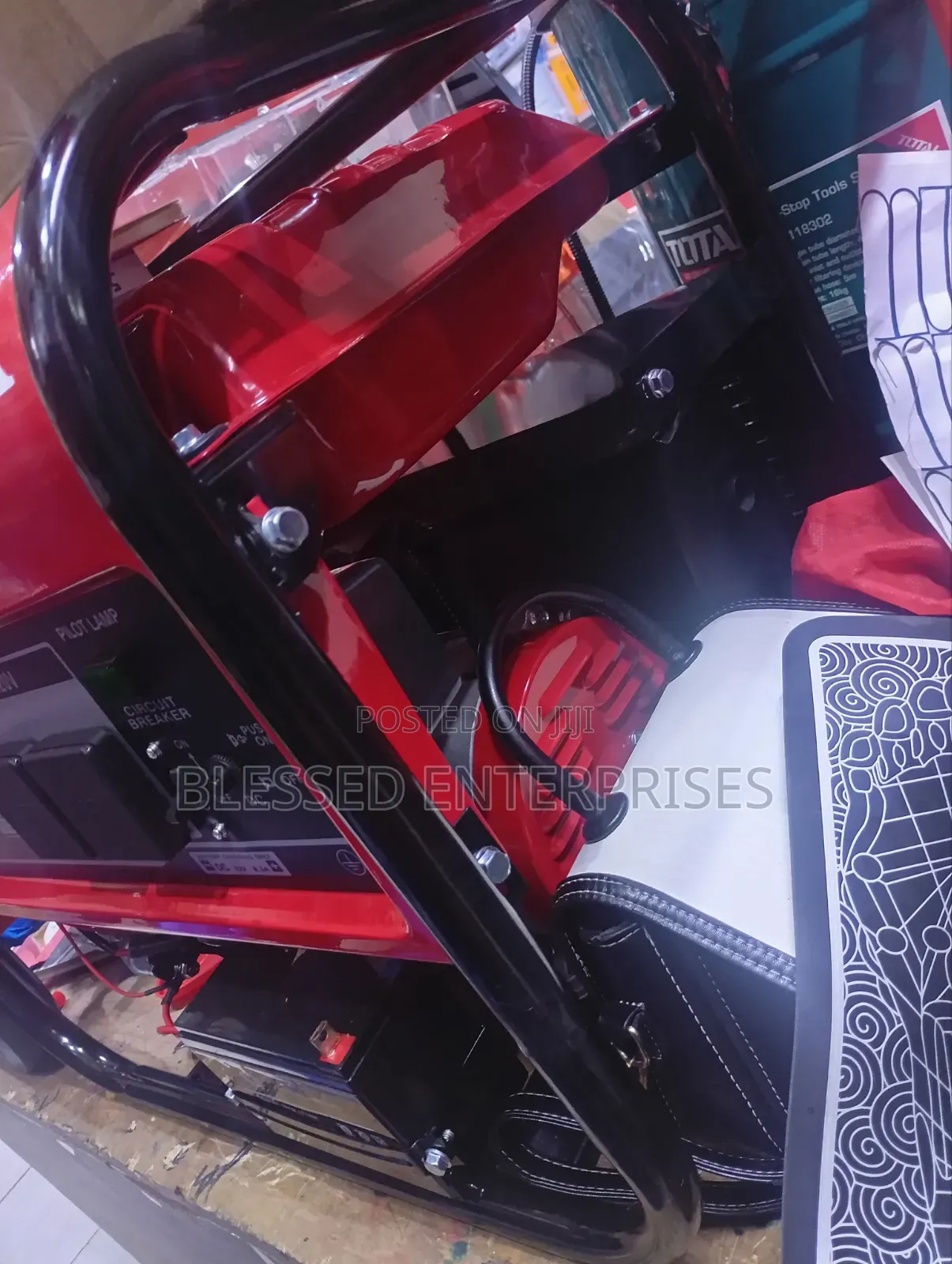 Original Honda Commercial Generator 6.5kva With Battery