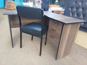 Firm 1.2*1.2m Lshaped Office Desk+Waiting/Caterina Chair Offers