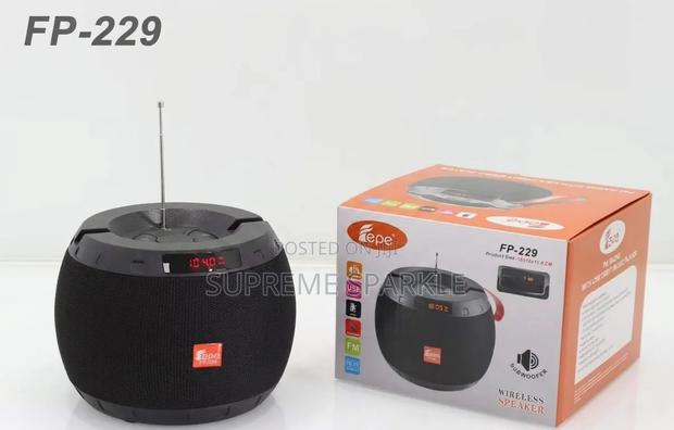 Fepe Fp-229 Portable Wireless Bluetooth Speaker.(With Display)