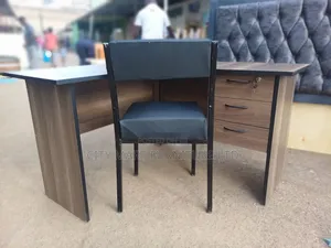 Furnished 1.2*1.2m Lshaped Office Desk+Waiting/Caterina Chair Offers