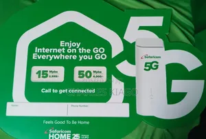 Safaricom 5g Router Come With a Free Power Back Up