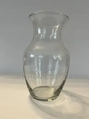 Clear Glass Vase