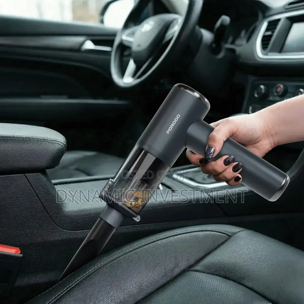 Porodo 9 in 1 Cordless Air Duster/Blower Vacuum Cleaner Car/Home