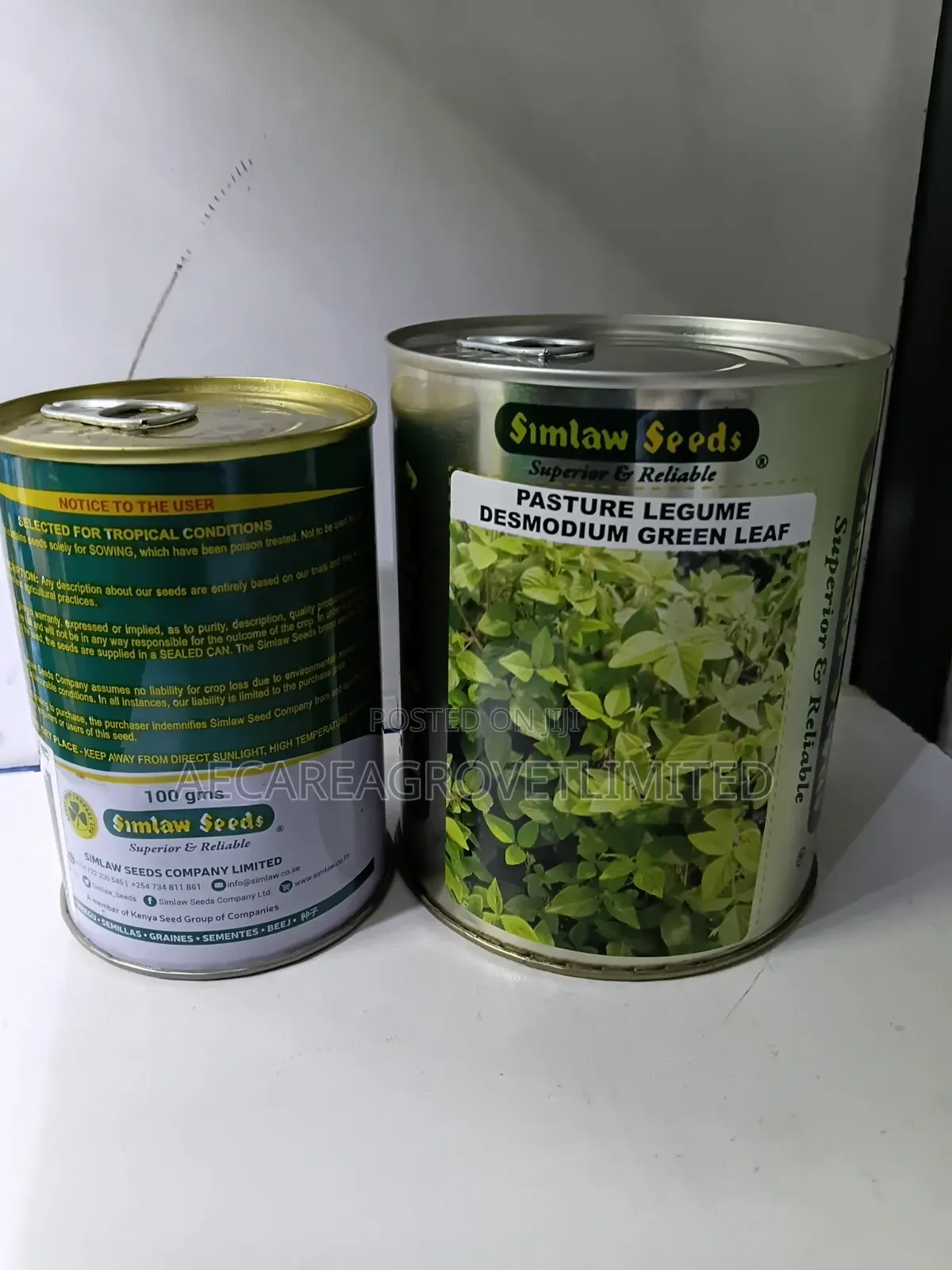 Desmodium Pasture Legume Green Leaf 100g, 250g