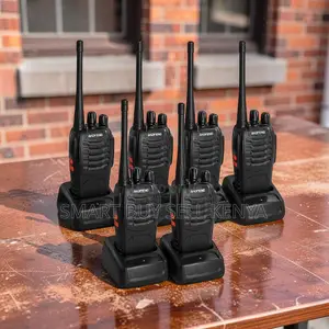Baofeng Bf-888s Strong Protection Walkie Talkie Radio Calls- 6 Pieces