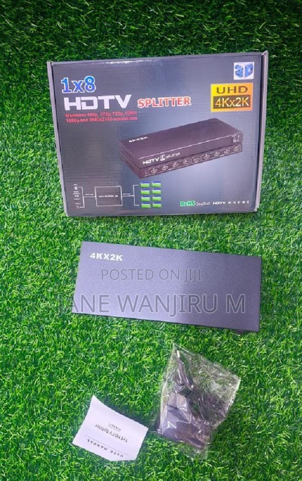 1 by 8 Way Hdmi Splitter (Eight Way Output)