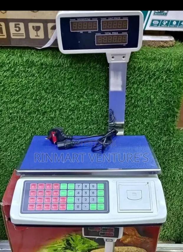 Digital Weighing Machine With Receipt - main view