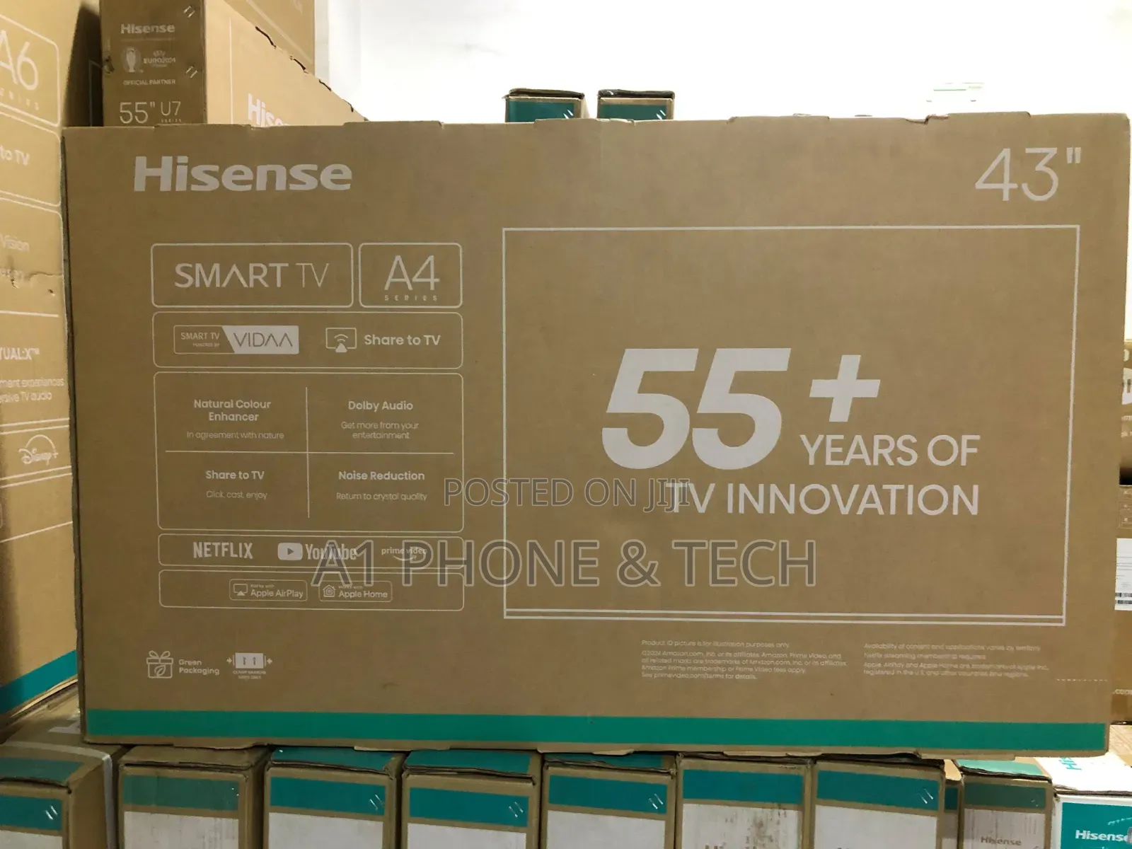 Hisense 43" A4 Smart Tv
