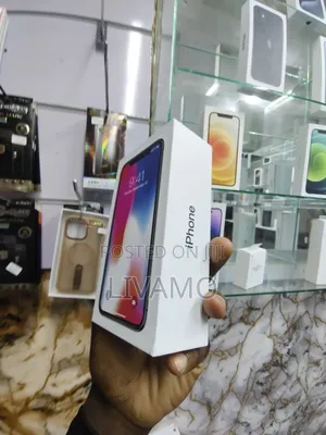 New Apple iPhone X 256 GB Black