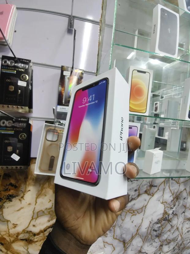 New Apple iPhone X 256 GB Black - thumbnail 5