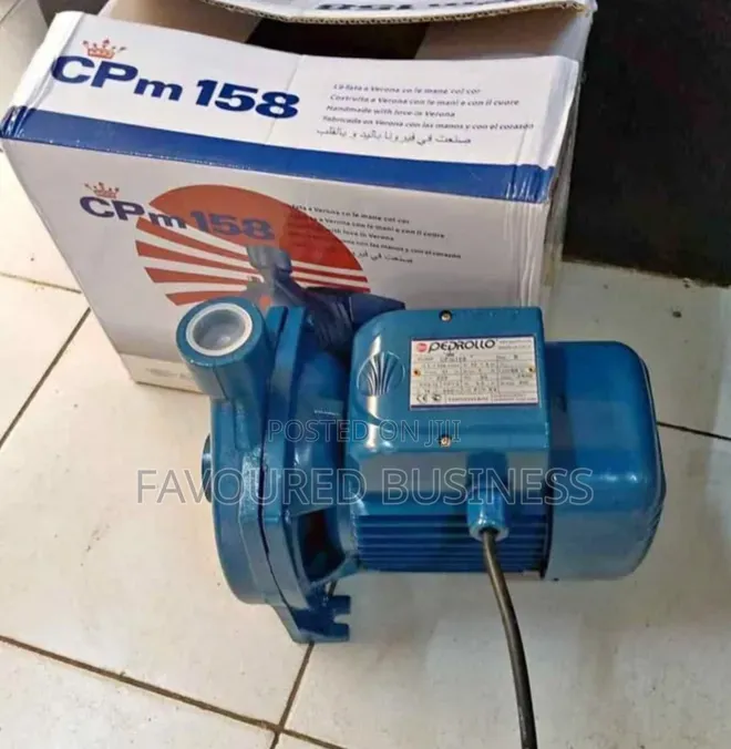 Heavy Duty Pedrollo Water Pump 1hp/New 1hp Electric Service Pump