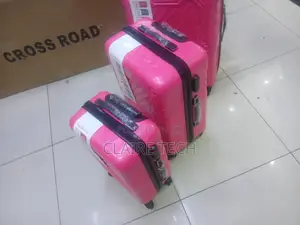 Fribe Hot Pink Hard Shell Suitcase – Lightweight Spacious Travel Bag