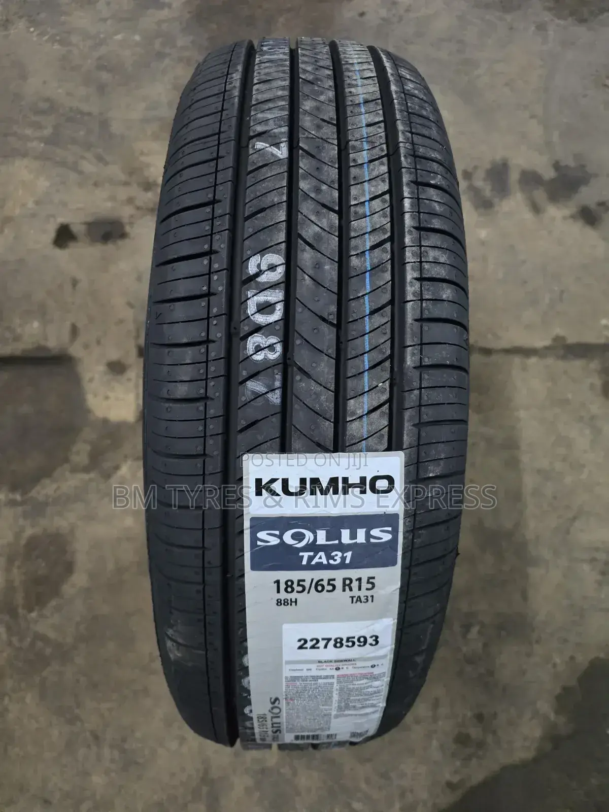 185 /65 R15 Khumo Tyres (Korea)